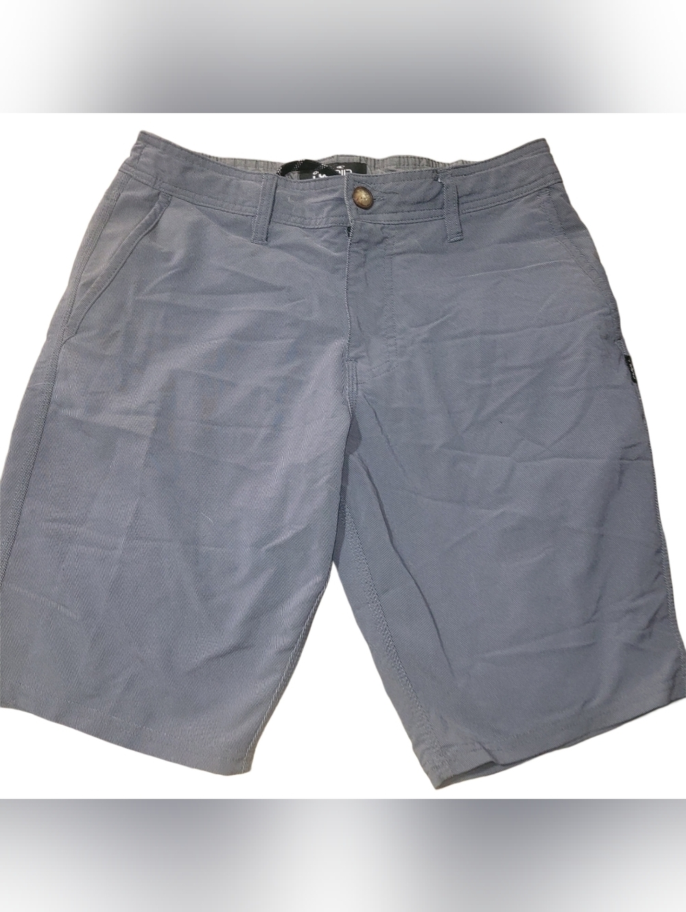 O'Neill Hybrid Men's Blue Classic Flat Front Casual Performance Shorts Size 30